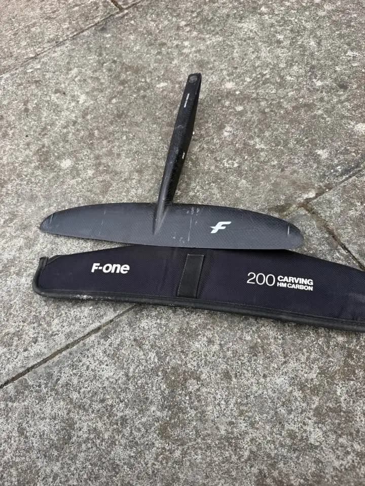 F-ONE Seven Seas 1300 Carbon Front Wing & Carving 200 HM Stab