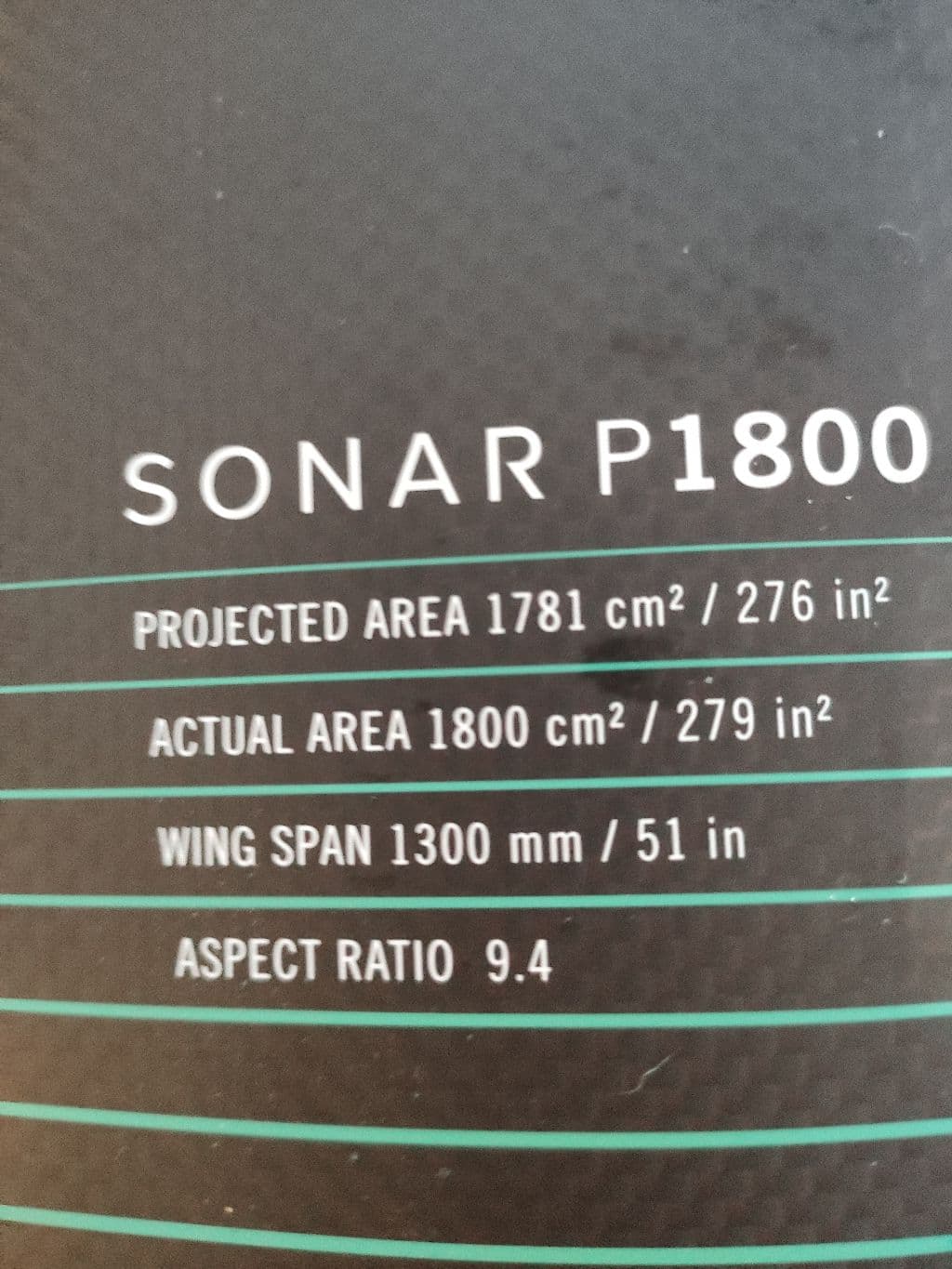 North Sonar P1800 Front Wing