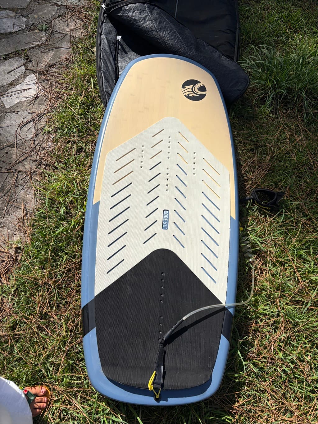 Cabrinha Code 5'0" Wingfoil Board 78L with H1200 Carbon Foil