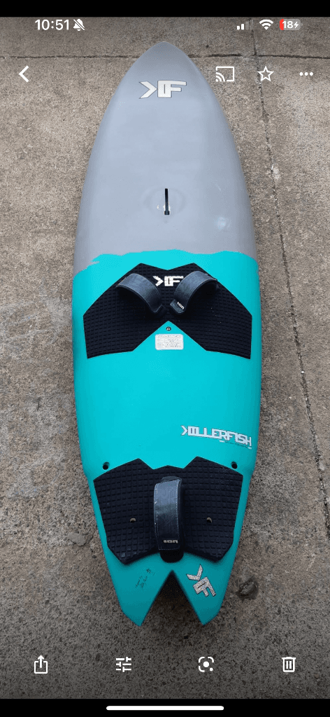 Tabla de windsurf Killerfish 86 litros