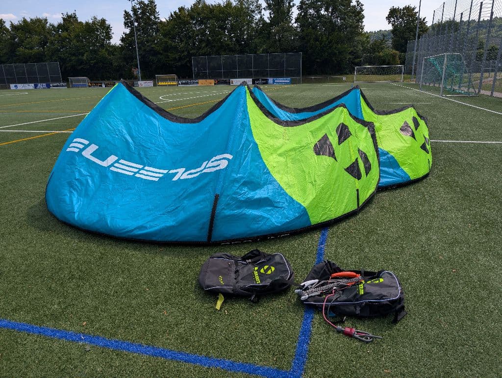 2026 Spleene Set Haze Pro Kites 9/12qm + X-Bar wie Duotone SLS