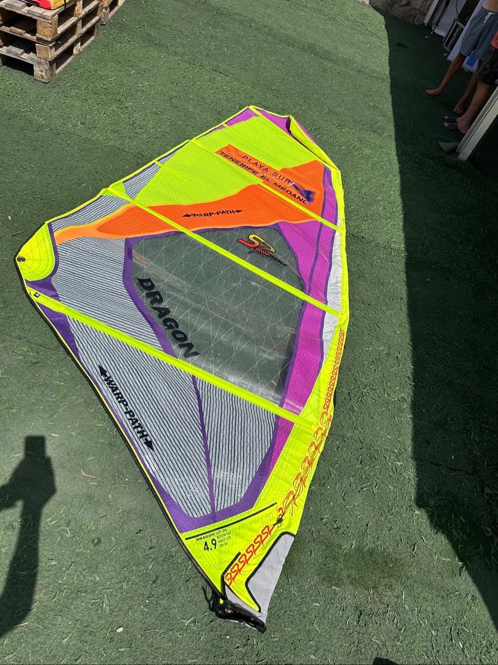 S2Maui Dragon 4.9 Windsurf Sail